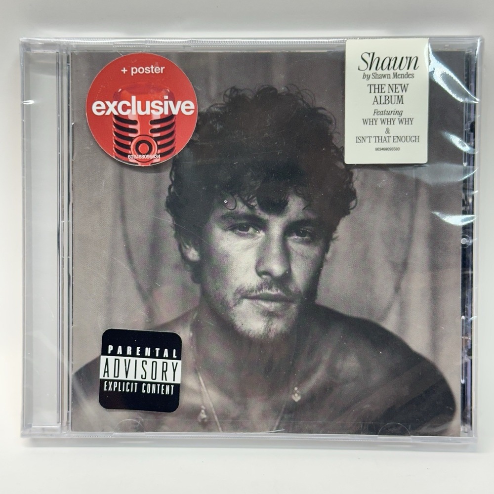 Shawn Mendes SHAWN CD Island Records‎ New with Poster Folk Rock